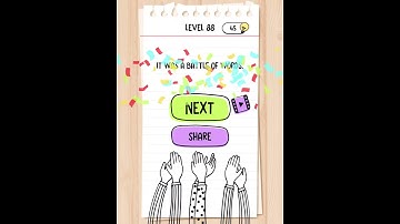 Brain Test: Tricky Puzzles Level 88 Walkthrough Solution Answers Solved