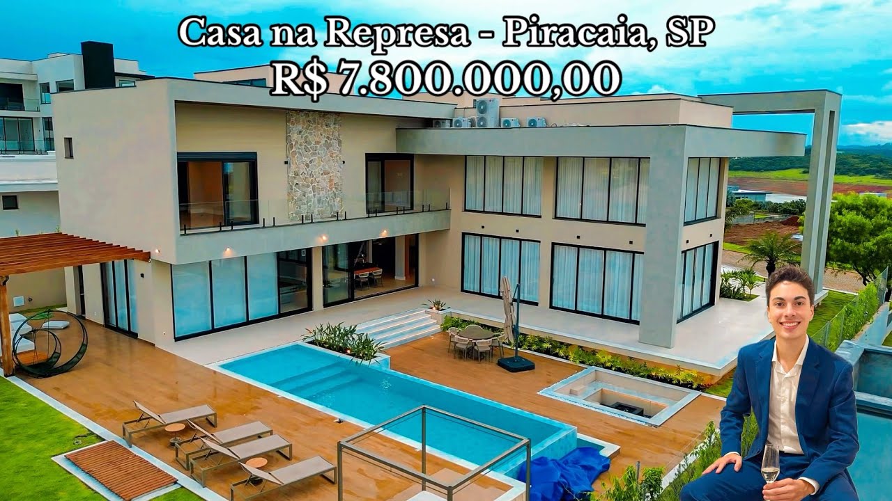 VOCÊ vai se APAIXONAR por essa casa na REPRESA! 😍✨