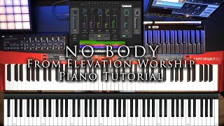 FULL TUTORIAL No Body by @elevationworship #elevationworship #nobody #pianotutorial #pianoplayer