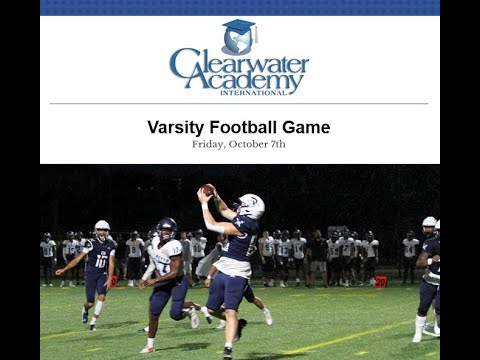 Recorded, Clearwater Academy Knights Football Vs Madison County, Friday, 10-7-22 6:45 PM EDT