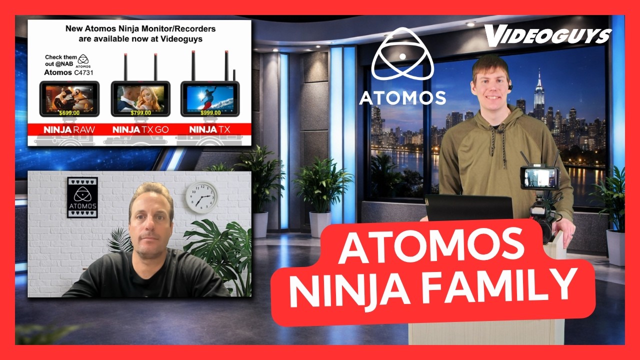 Atomos New Releases Explained: Shogun AV-19 and other new releases