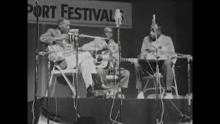 Bukka White, Skip James and Son House at Newport Folk Festival