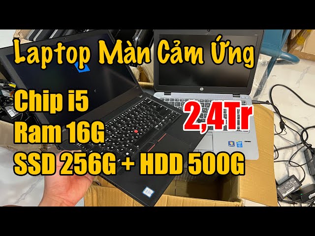 Laptop RẺ QUÁ | 2,4Tr | Laptop Dell Màn 15.6 inch Cảm Ứng Đa Điểm Chip i5 Ram 16G SSD 256G + HDD500G