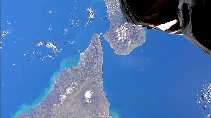 ISS Timelaps, Italy, lo stretto di Messina