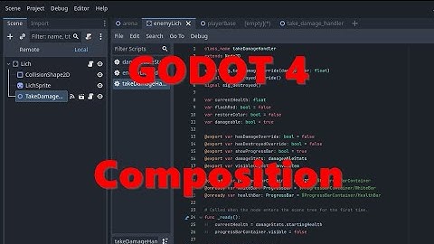 Clean Code in Godot - Composition (Why/How)