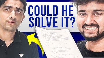 How much Arvind Kalia sir would Score in Jee Advanced paper ?