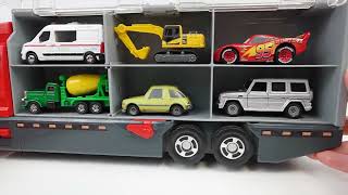 13 Types Tomica Cars ☆ Tomica opening and put in big Okatazuke convoy