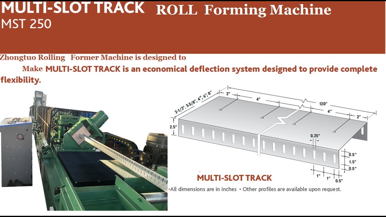[Installation Video in Canada ] Slot track machine also for stud and ...