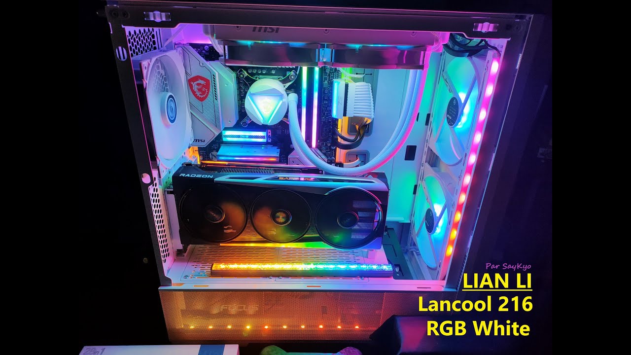 Lian Li LANCOOL III RGB - Blanc 