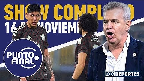 🤔⚽Otro DESASTRE del Tri y MISMO resultado ante Honduras | Punto Final EN VIVO