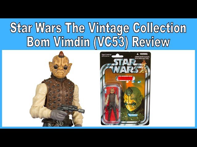 アメコミ Star Wars Vintage Collection Bom Vimdin Bom Vimdin Cantina Patron Star Wars The Vintage Collection