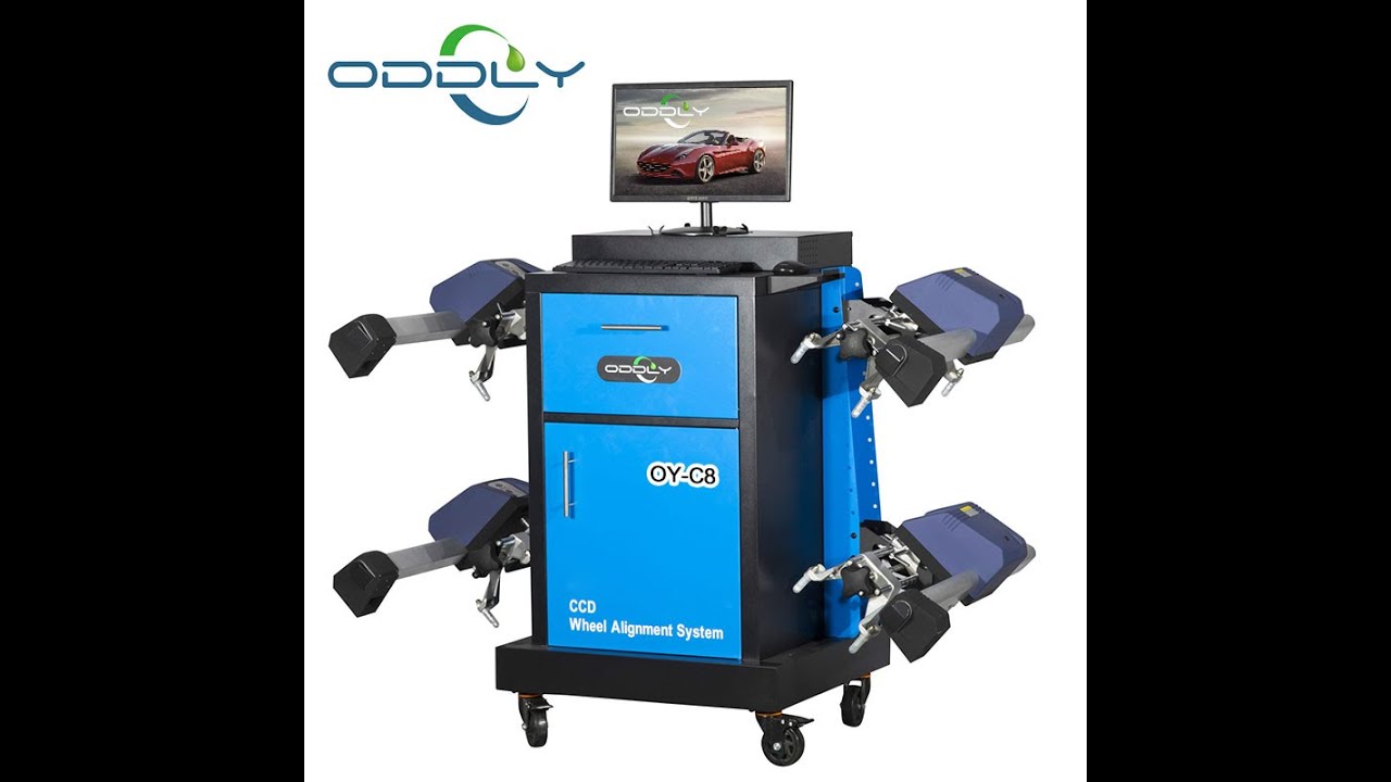 CCD wheel alignment install video - YouTube