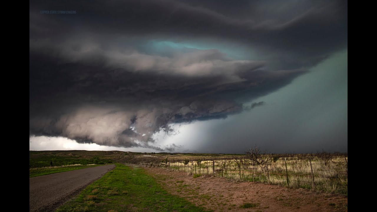 Spooky Stacked Supercell Awes Storm Chasers - Amarillo, Texas - May ...