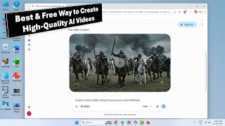 Best & Free Way to Create High Quality AI Videos