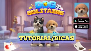 Solitaire Dog Card Game: Gameplay, tutorial de como jogar, regras (Android/IOS) JOGO NOVO GRÁTIS!