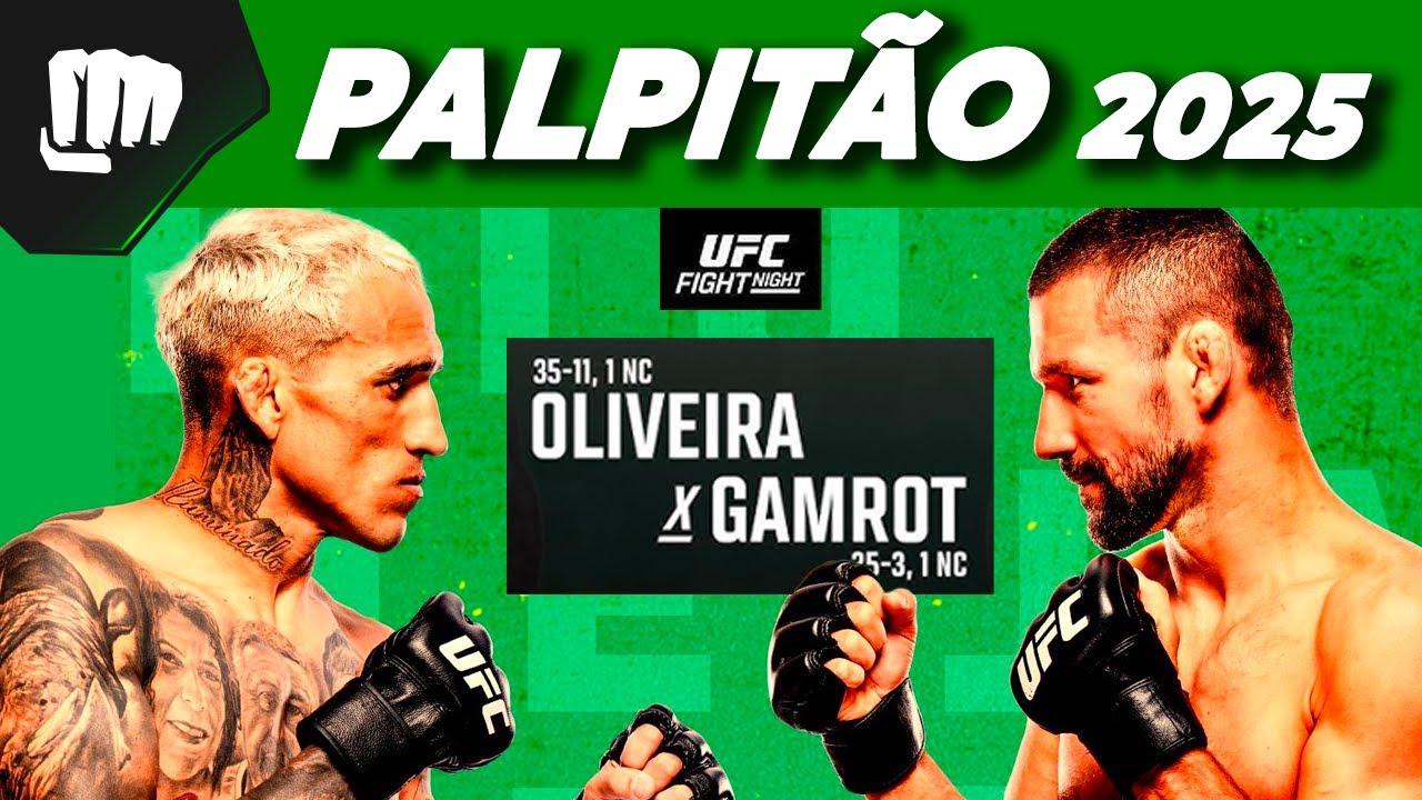 PALPITÃO DO CONTRAGOLPE - UFC RIO - CHARLES DO BRONX vs MATEUSZ GAMROT