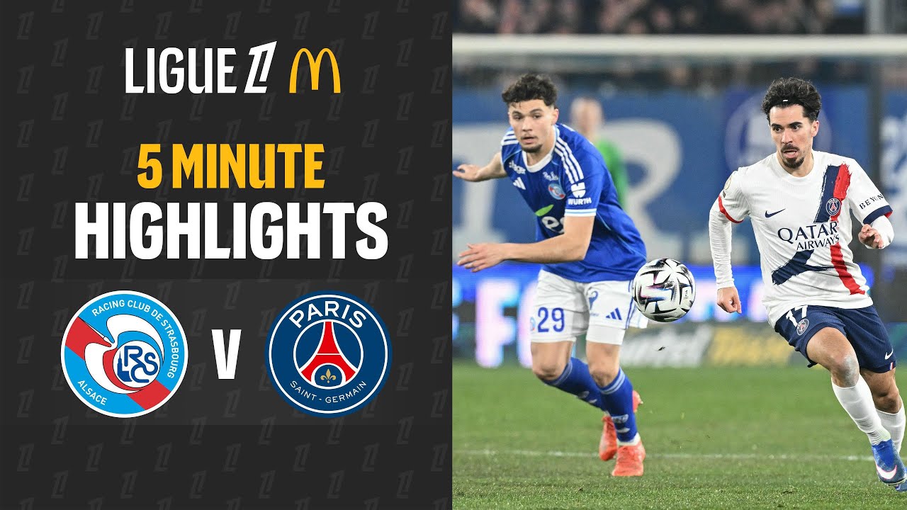 [Highlight] France Ligue 1 : สตราส์บูร์ก vs เปแอสเช (02-02-69)