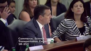 Sen. Cruz's Statement after NASA Reauthorization Bill Passes Senate Commerce Committee