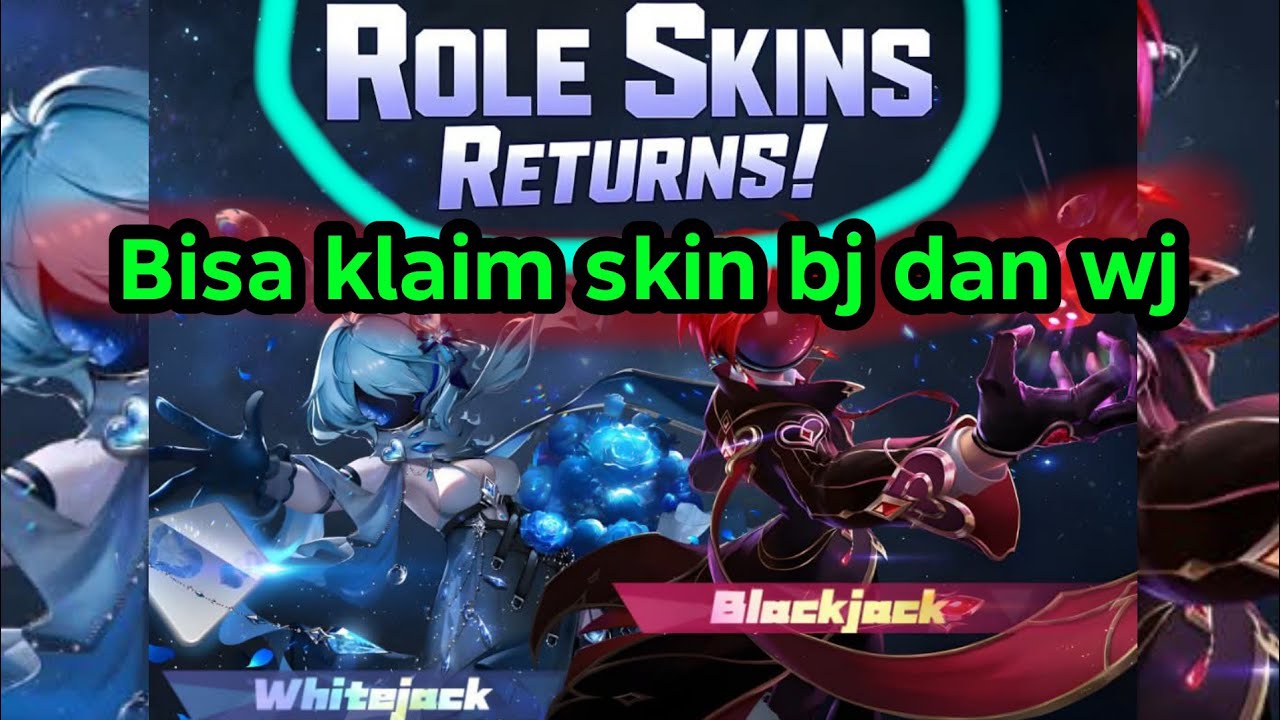 UPDATE AKHIRNYA BISA KLAIM SKIN BLACKJACK WHITEJACK LAGI !!! SEKARANG DI recycle SUPER SUS INDONESIA