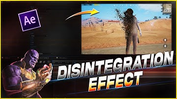 Thanos Disintegration Effect (Without Any Plugin) For Montages | Free Presets | AE Tutorial 🔥🔥🔥