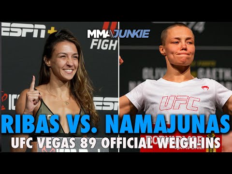 UFC on ESPN 53: Ribas vs. Namajunas Official Weigh-Ins Live Stream | Fri. 12 p.m. E.T.