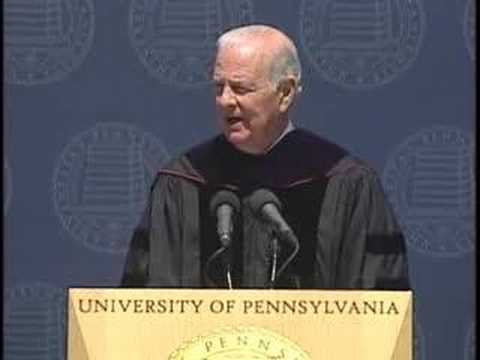 2007 Penn Commencement - James A. Baker - 1 of 2