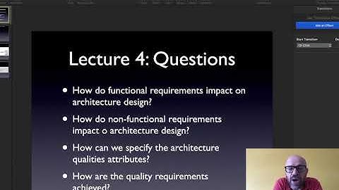 Software Architecture Quality Attributes