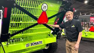 Schulte RWP-1935 Windrower/Rock Picker Features and Benefits National Farm Machinery Show
