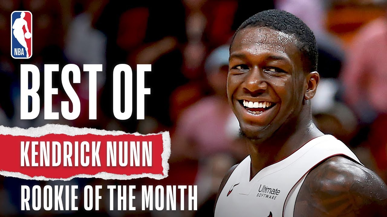 Kendrick Nunn S October November Highlights Kia Rookie Of The Month Youtube