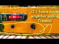 2.1 home made Amplifier Treble adding/ Roshith Electronics/Malayalam/😀😀/