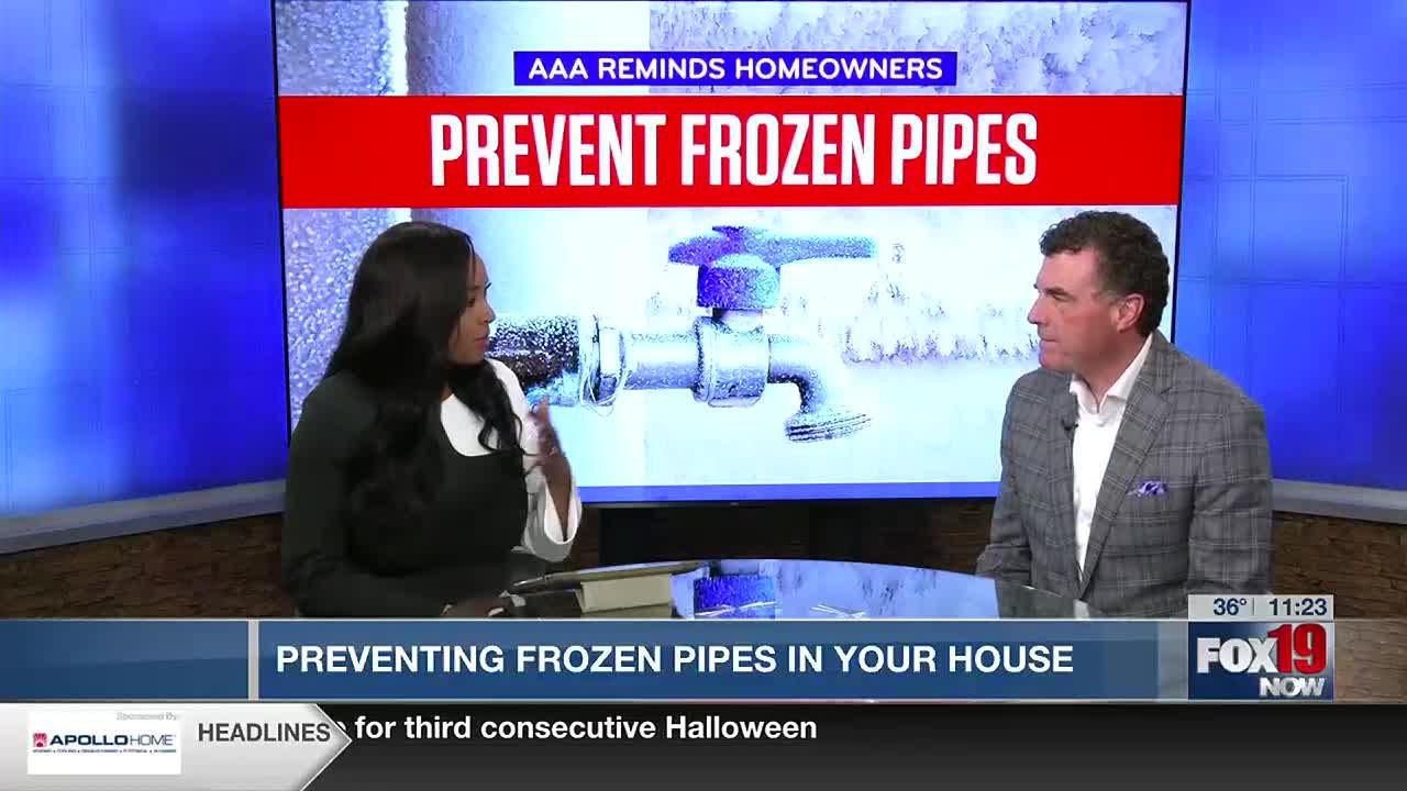 Tips to Prevent Frozen Pipes from AAA - YouTube