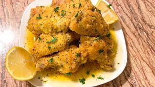 Easy Lemon Pepper Wings|Extra Wet|The Best Lemon Pepper Wings You Will Eat At Home