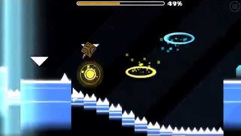 Geometry Dash - Blue Rift by Serponge 100%