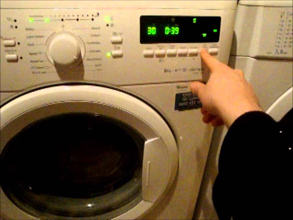 deadline Habitat Regeringsforordning whirlpool 9kg 1400 spin 6th sense WWDC9440 Washing Machine : Overview + all  programs and options - YouTube