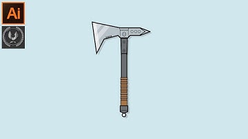 How to Make a Beautiful Axe Illustration in Adobe Illustrator CC