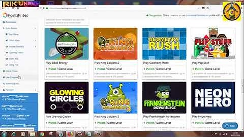 POINTSPRIZES GET POINTS EASILY  3000 POINTS  AND PAYMENT PROOF