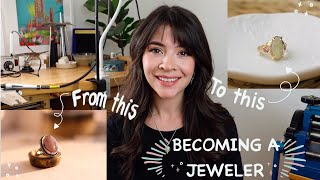 How To Become A Jeweler | My Selftaught Journey ~ With Progress Photos ~