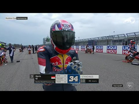 Mario Suryo Aji Best Overtake in Sachsenring 2021 | Red Bull Rookies Cup 2021