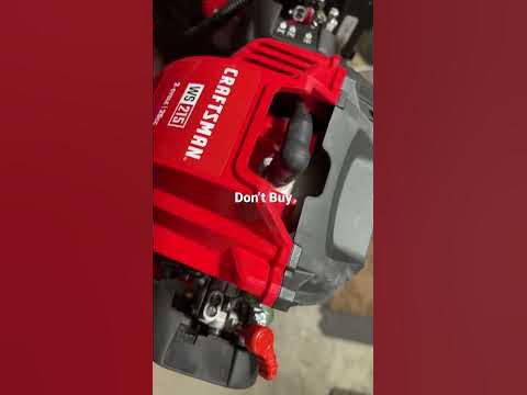 Craftsman model WS 215 Weedwhacker - YouTube