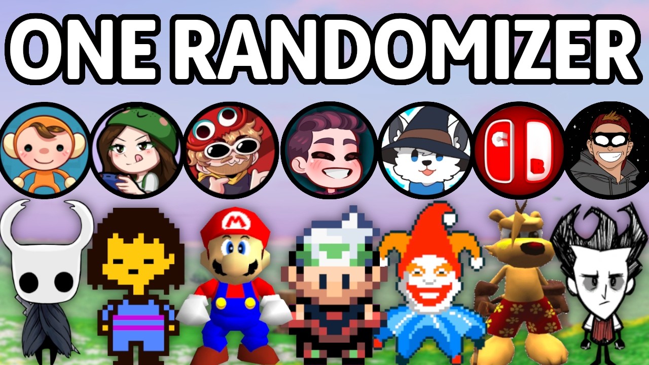 We tried a 7 player cross-game RANDOMIZER