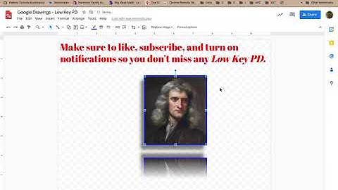 Low Key PD: Google Drawings - Insert - Image
