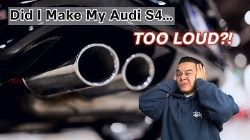 Audi S4 B9 Custom Resonator Delete – Voor en na geluidstest (EMP-prestaties)