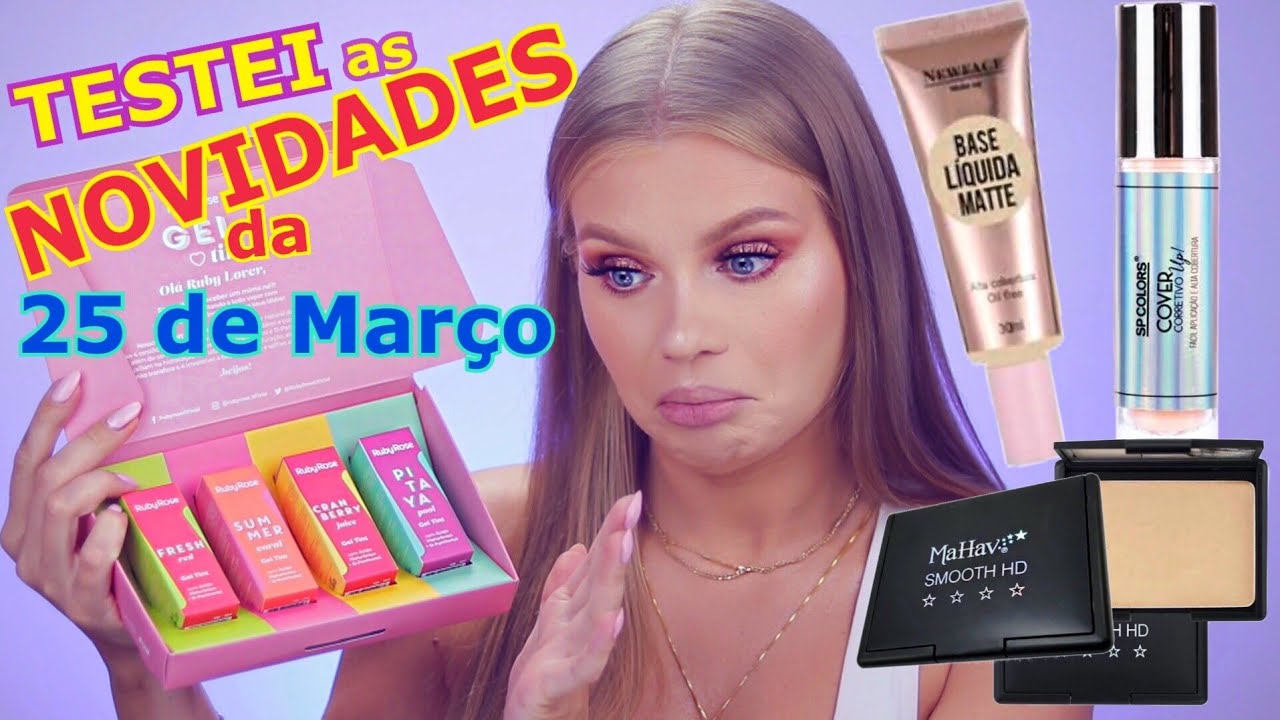 Testei Novidades de Maquiagem Baratinha | Daria Dasha