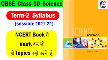 CBSE Class 10 Term 2 Science syllabus | Class 10 Science Term 2 syllabus