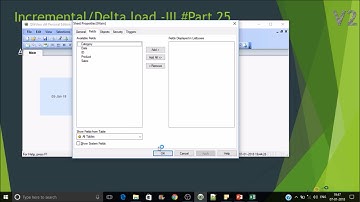 Implementing Incremental load in Qlikview (3.Insert,Update and Delete) #Part 25