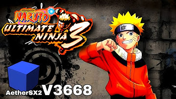 Naruto Ultimate Ninja 3 Gameplay and Settings AetherSX2 Emulator | Poco X3 Pro