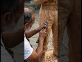 Unbelievable Wood Carving of Actor Sunny Deol | Border 2 #shorts #woodworking #bollywood