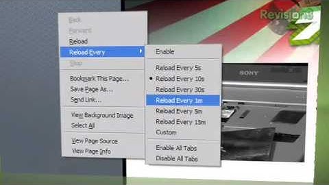 Tekzilla Daily Episode 75 Firefox Auto Refresh