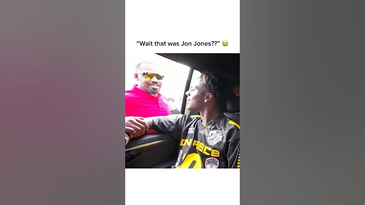 Speed did not recognize Jon Jones 😂. #ufc #ishowspeed #jonjones