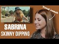 Vocal Coach reacts to Sabrina Carpenter's "Skinning Dipping"
